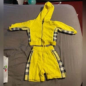 Baby Burberry set